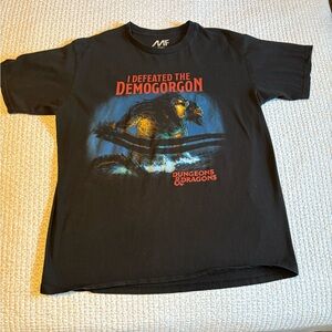 Black Dungeons & Dragons Demogorgon Graphic Tee